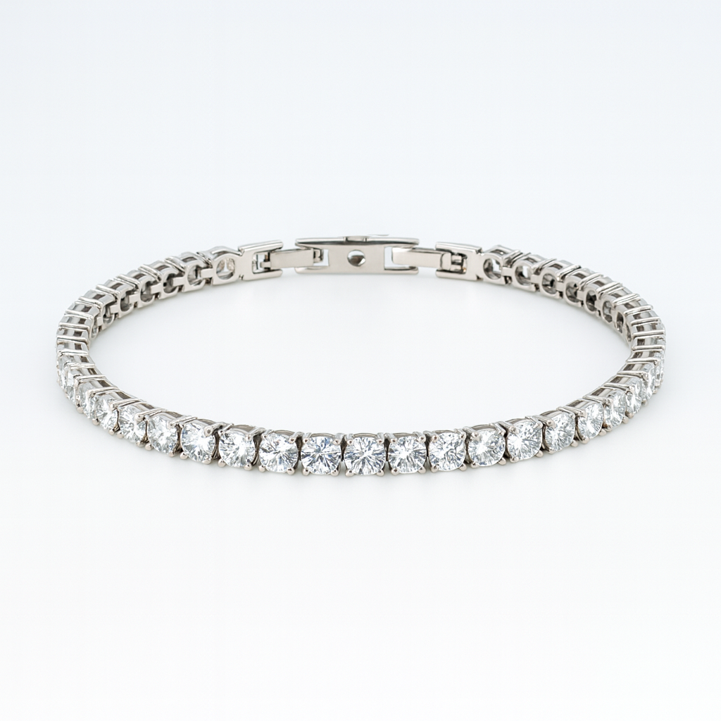Ice Tennis Bracelet 4 mm - Amour Milano®