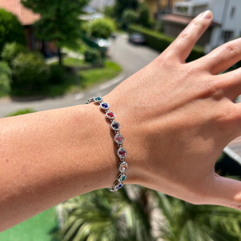 Rainbow “Cannes” Bracelet - Amour Milano®