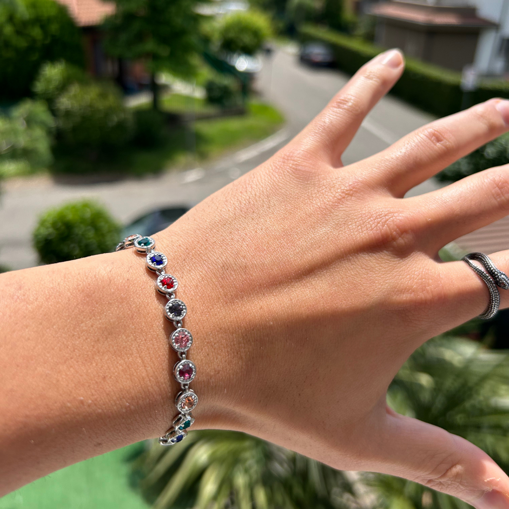 Rainbow “Cannes” Bracelet - Amour Milano®