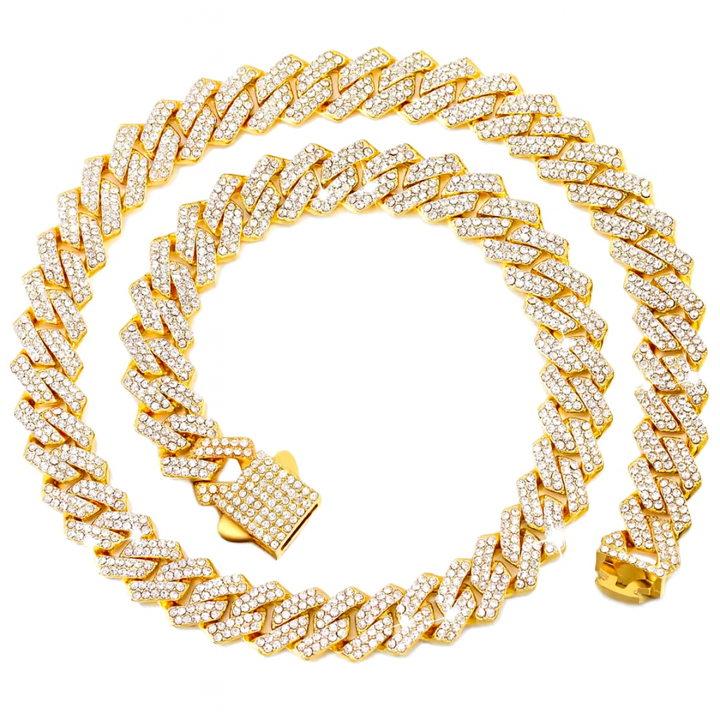 Cuban Havana Gold Necklace - Amour Milano