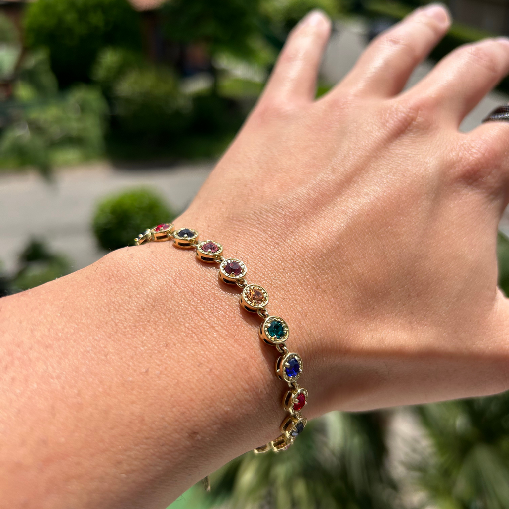 Rainbow “Cannes” Bracelet - Amour Milano®