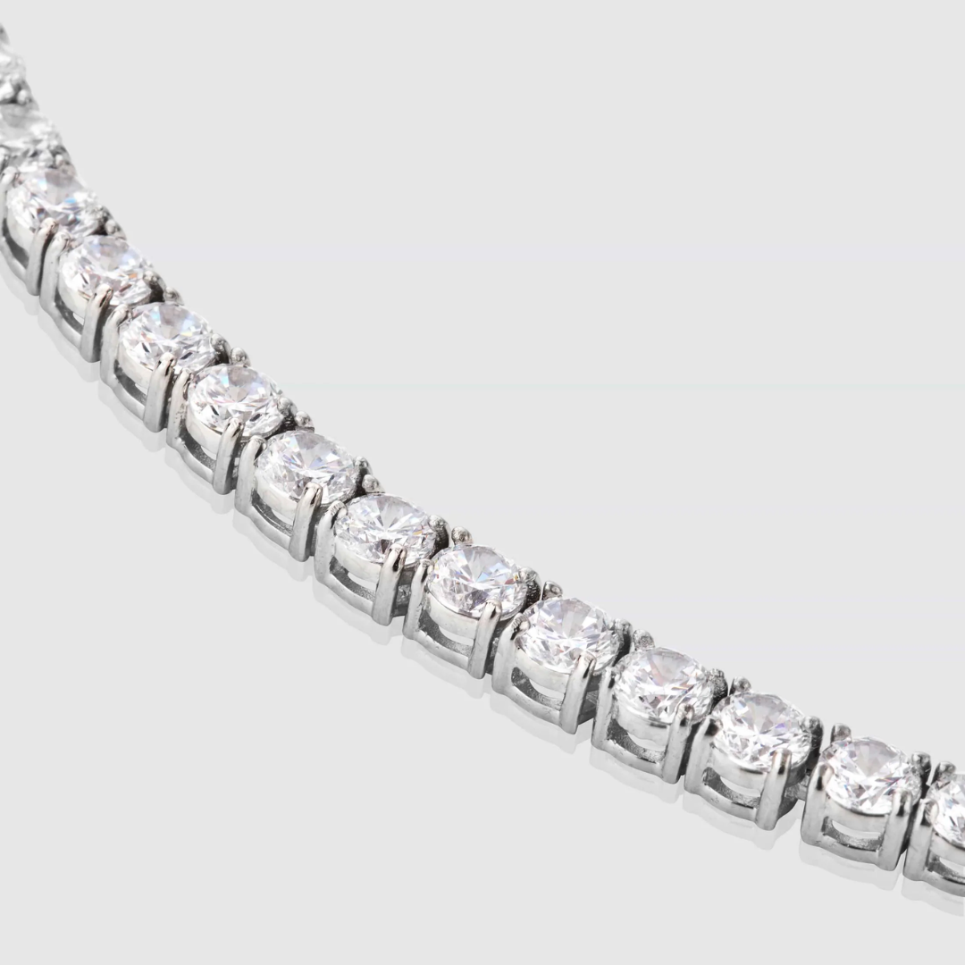 Deluxe Plated 4mm Tennis Bracelet - Amour Milano®