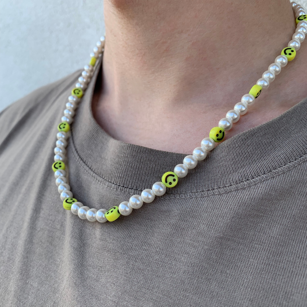 Smile Pearl Necklace - Amour Milano®