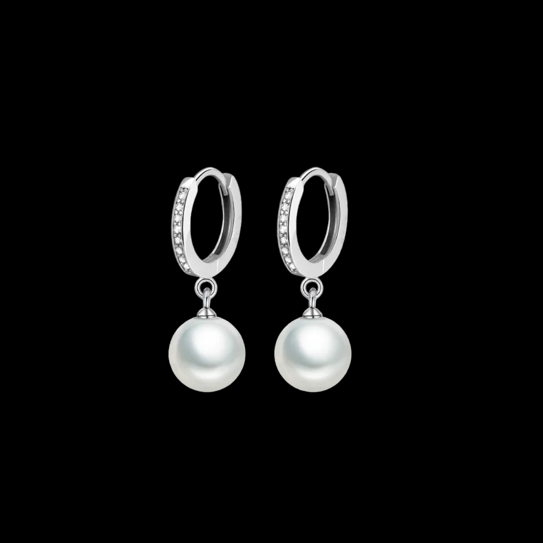 “Santorini” Pearl Ice Earrings - Amour Milano®