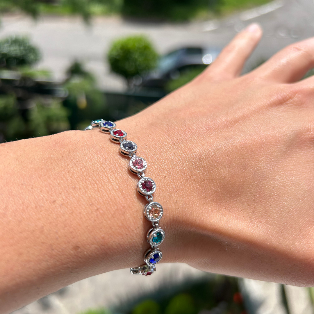 Rainbow “Cannes” Bracelet - Amour Milano®