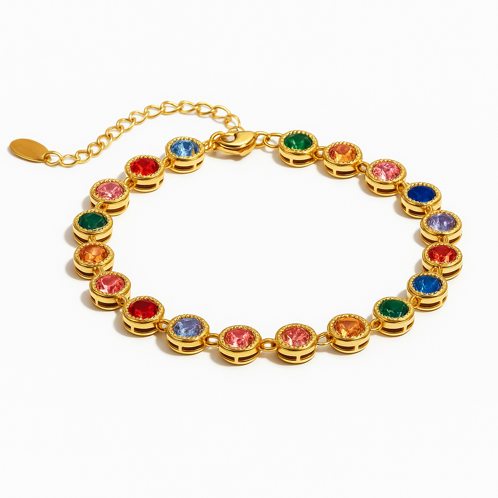 Rainbow “Cannes” Bracelet - Amour Milano®