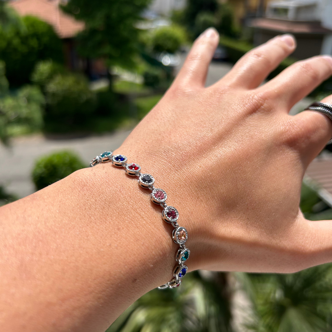 Rainbow “Cannes” Bracelet - Amour Milano®