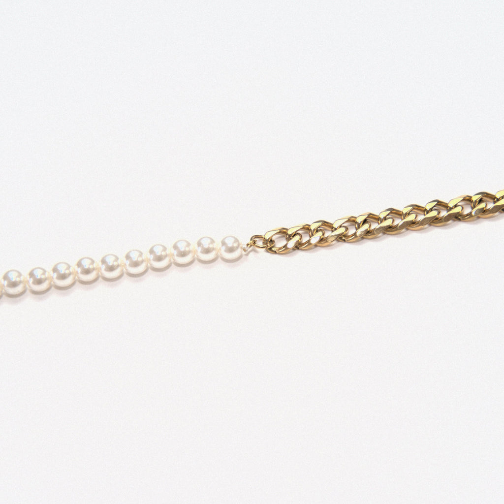 Pearl Bracelet - Cuban - Amour Milano®