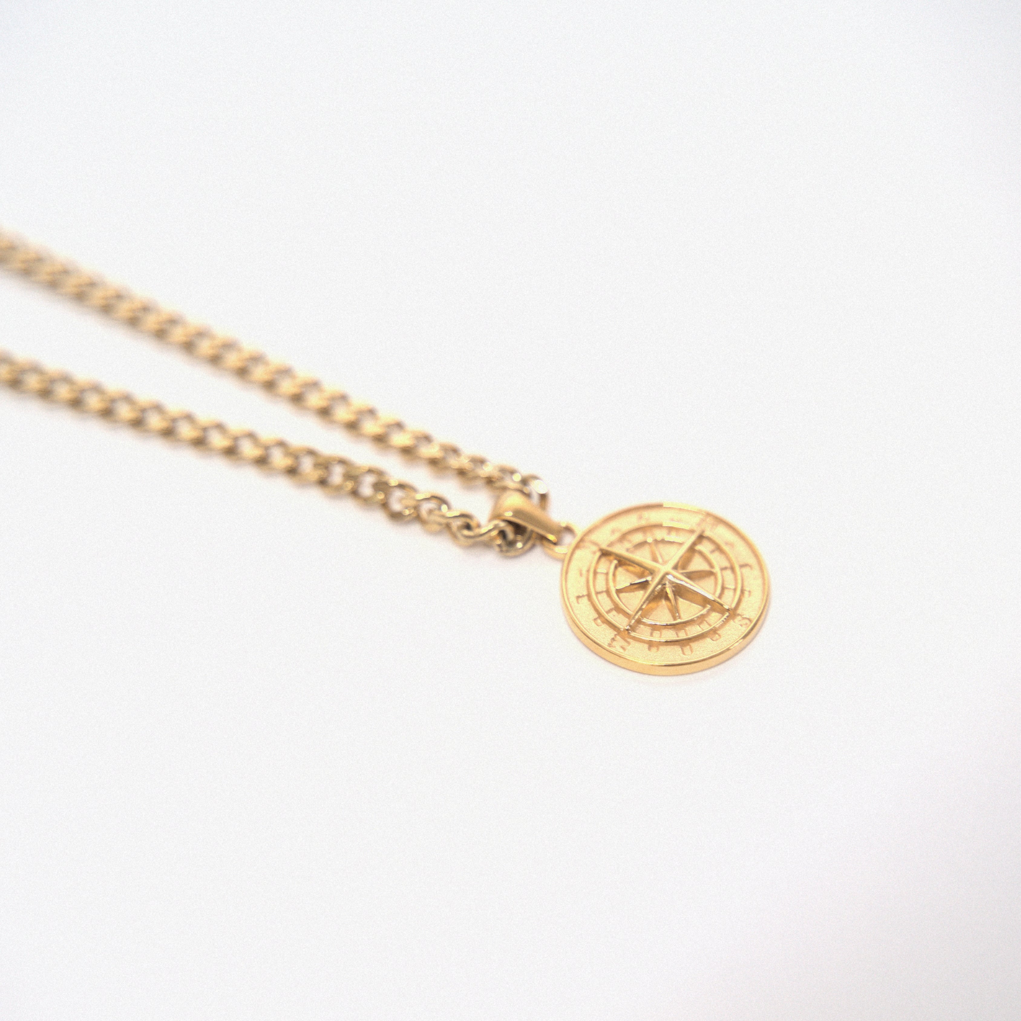 Cubana + Gold Compass Necklace - Amour Milano®