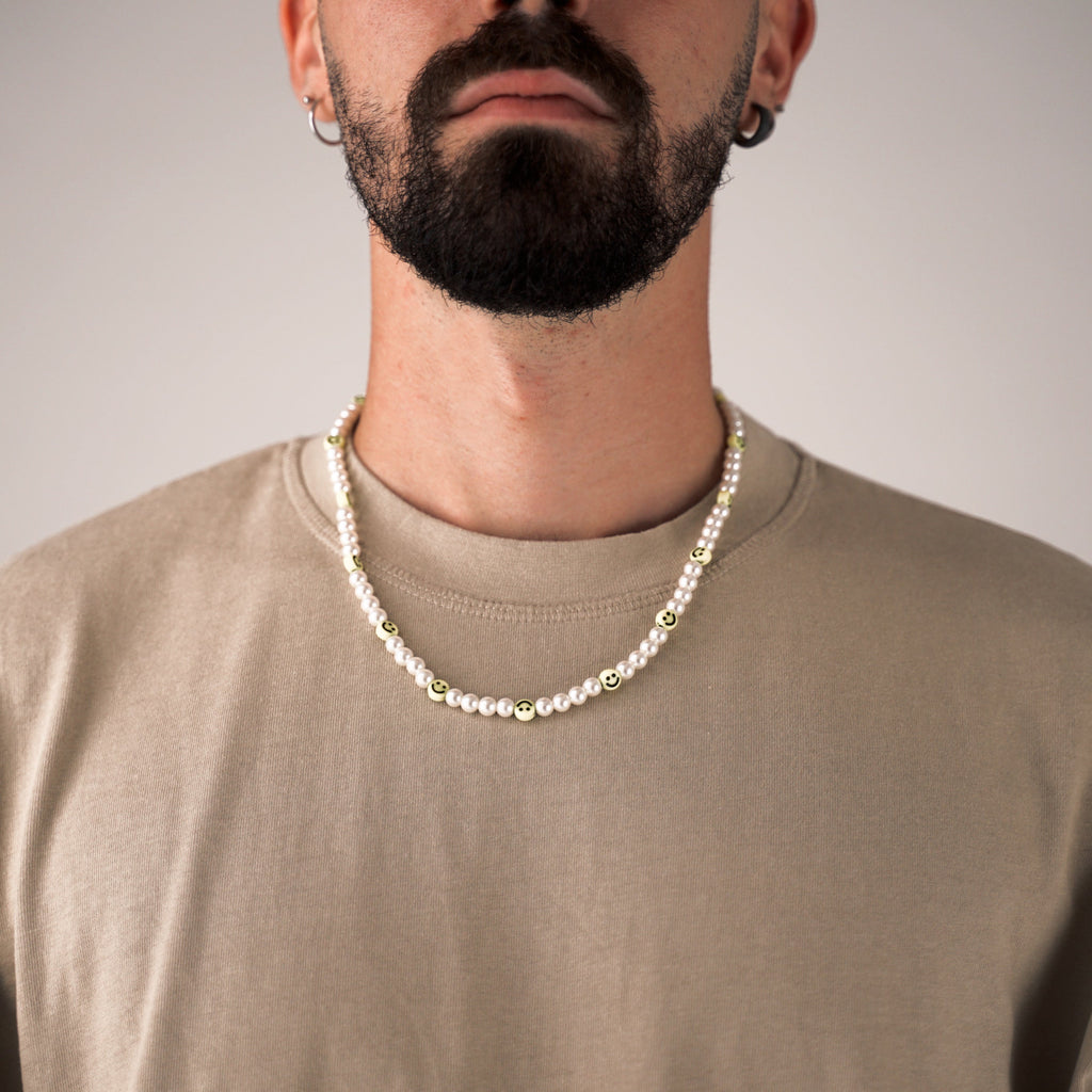 Smile Pearl Necklace - Amour Milano®